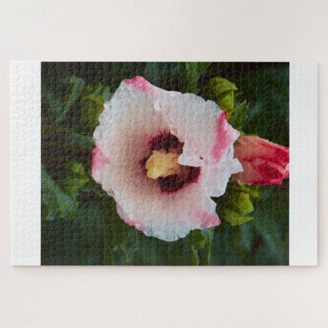 Hibiskus Puzzle - Entspannen Sie sich mit der Schö (Horizontal)