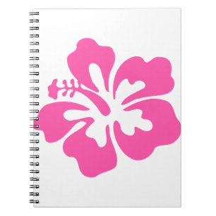 Hibiskus Rosa Tropische Blume Blumenblüte Notizblock