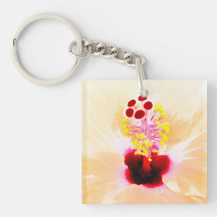 Hibiskus Schlüsselanhänger
