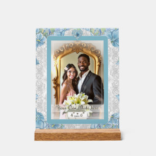 Hibiskus & Spitzenschuppen Acrylschild