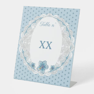 Hibiskus & Spitzenschuppen Sockelschild