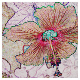 Hibiskus Stoff