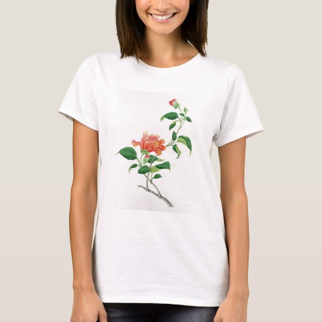 Hibiskus T-Shirt (Vorderseite)