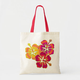 Hibiskus Trio Tragetasche