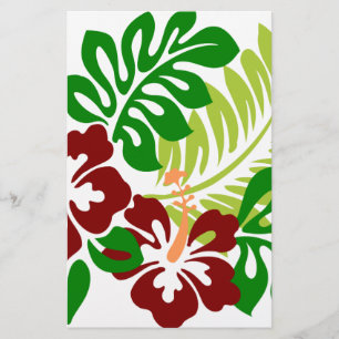 Hibiskus Tropische Blume Briefpapier