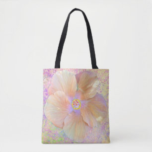 Hibiskus tropische Blume irisierendes rosa Gold ni