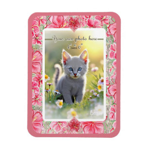 Hibiskus und Spitzenleistung ROT Magnet