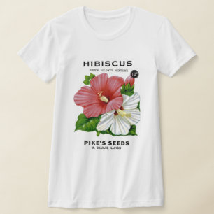 Hibiskus Vintages Saatgut T-Shirt
