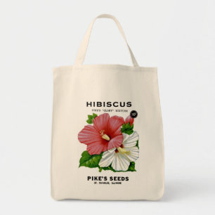 Hibiskus Vintages Saatgut Tragetasche