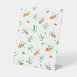 Hibiskus Wasserfarbene botanische Blüte Nahtlos Sockelschild