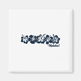 Hibiskusblüte Molokai Hawaii Aloha Hawaiianischer Magnet