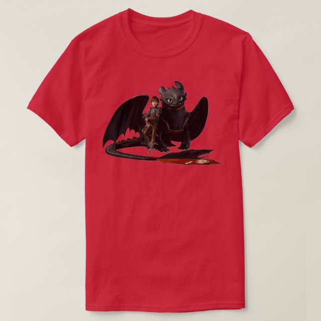 Hiccup-Lampe zahnlos 2 T-Shirt (Design vorne)