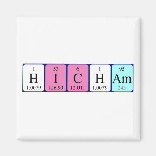 Hicham-Periodenmagnet Magnet