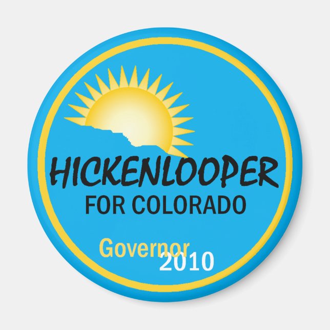 Hickenlooper-Magnet 2010 Magnet (Vorne)