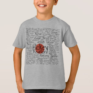 Hickey 2018 Rot-Punkt-Shirt T-Shirt