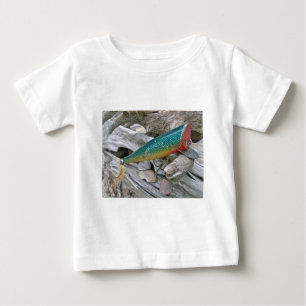 Hickey do Beachcomber Vintag Fishing Lure Series Baby T-shirt
