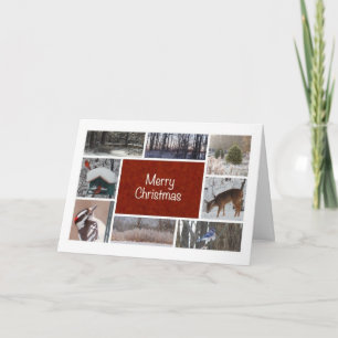 Hickman-Haus-Weihnachtskarte Karte