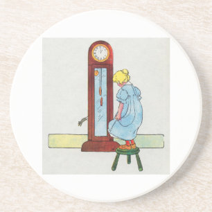 Hickory, Arschloch, Dock! Die Maus lief die Uhr ho Untersetzer