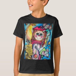 Hickory Dickory Dock-Kinderzimmer-Reim-Zeit T-Shirt