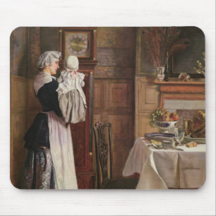 Hickory, Dickory, Dock Mousepad
