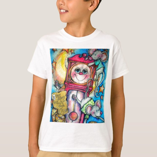 Hickory Dock Kinderzimmer Rhytime T-Shirt (Vorderseite)