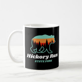 Hickory Run Staat Park Pennsylvania PA Bär Retro Kaffeetasse