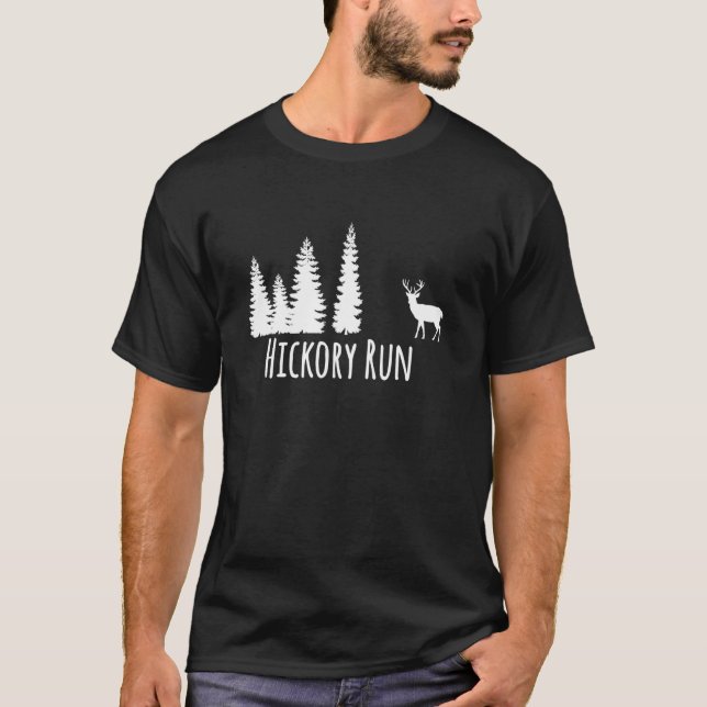 Hickory Run State Park Camping Campingplatz Buck D T-Shirt (Vorderseite)