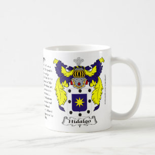 Hidalgo-Familien-Wappen Tasse