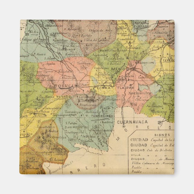 Hidalgo, Mexiko Magnet (Vorne)