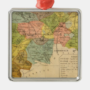 Hidalgo, Mexiko Silbernes Ornament