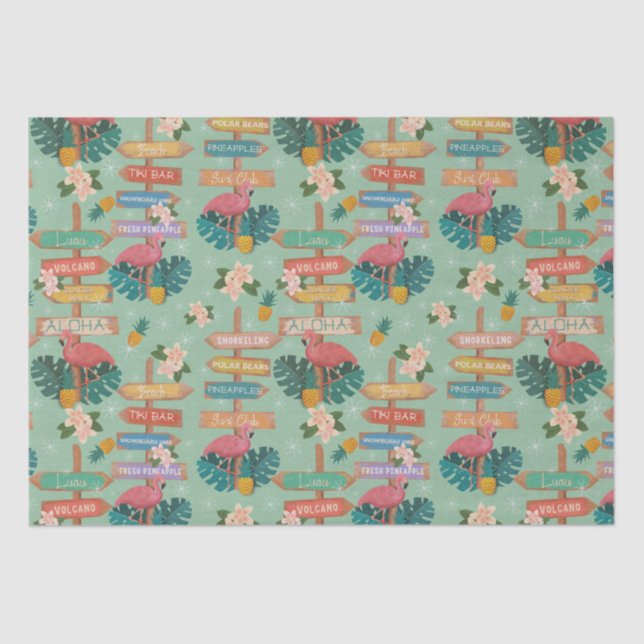 Hidden Hawaii Seidenpapier (Vorderseite)