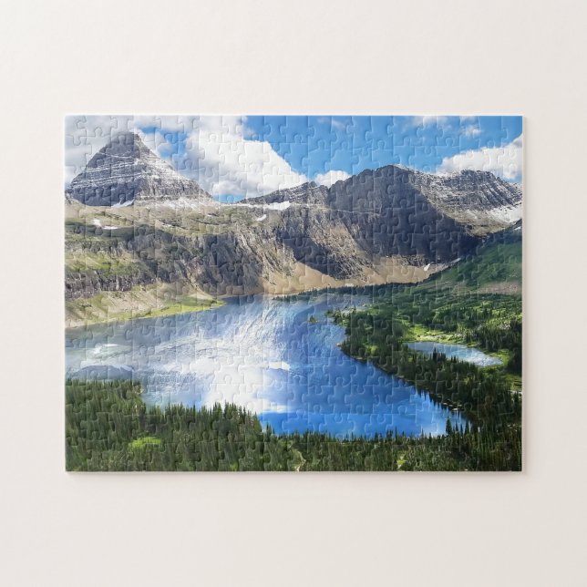 Hidden Lake in Glacier National Park Puzzle (Horizontal)
