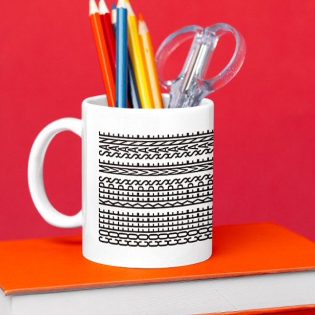 Hidden Message Funny Coffee Keeps Me Sane  Kaffeetasse (Von Creator hochgeladen)