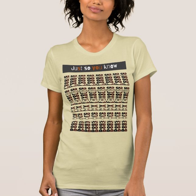 Hidden Message T-Shirt Dogs Are My Favorite People (Vorderseite)