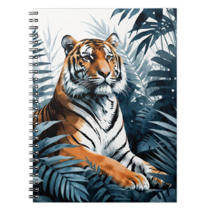 Hidden Tiger   Notebook-Journal Notizblock