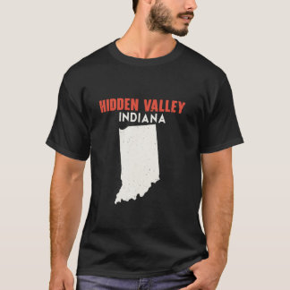 Hidden Valley Indiana USA Staat America Travel Ind T-Shirt