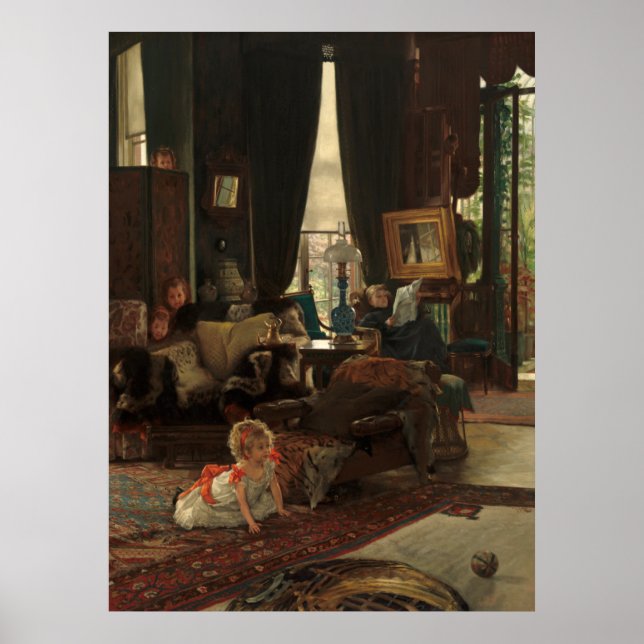 Hide and Seek - James Tissot Fine Art Poster (Vorne)