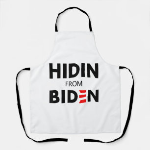 HIDEN VON BIDEN lustige Meme politische Joe Campai Schürze
