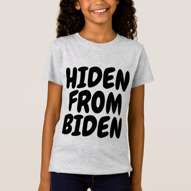 HIDEN VON JOE BIDEN T - SHIRT (Vorderseite)