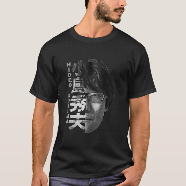 Hideo Kojima Classic T-Shirt (Vorderseite)
