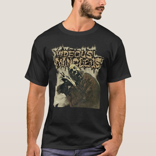 Hideous Mangleus Psycho Vampire Shirt (Vorderseite)