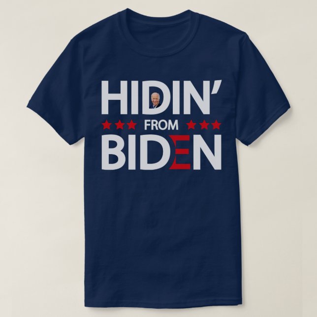 Hidin aus Biden T-Shirt (Design vorne)