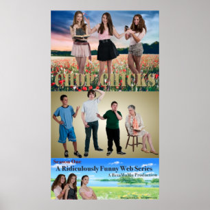 Hieb-Küken-Plakat Poster