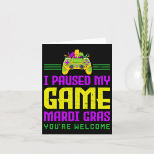 Hielt mein Spiel für Mardi Gras Videospiel-Steueru Karte