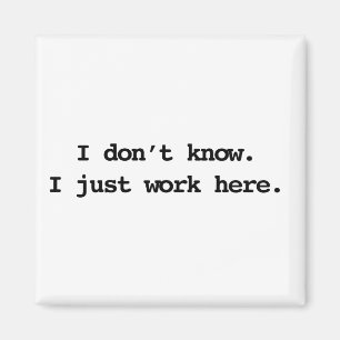 hier arbeiten magnet