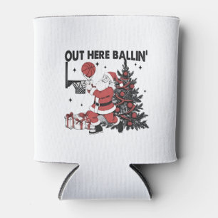 Hier Basketball Sport Weihnachten Weihnachten Dosenkühler