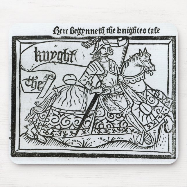 "Hier Begynneth das Knightes Tale Mousepad (Vorne)