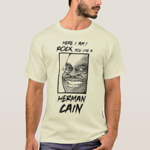 HIER BIN ICH. FELSEN MÖGEN SIE EINEN T - SHIRT