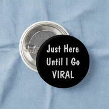 Hier bin ich nur bis lustiger Bürohumor Pinback-Bu