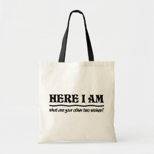 Hier bin ich Tasche - wählen Sie Stil & Farbe